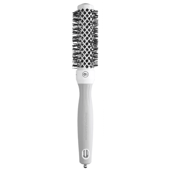 Olivia Garden - Expert - Blowout Shine - White & Grey - 25mm - Hairdressing Supplies