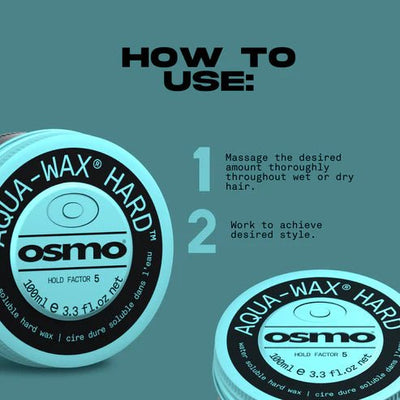 Osmo Aqua Wax Hard 100ml - Hairdressing Supplies