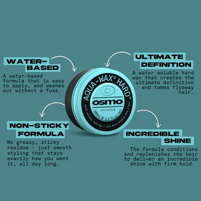 Osmo Aqua Wax Hard 100ml - Hairdressing Supplies