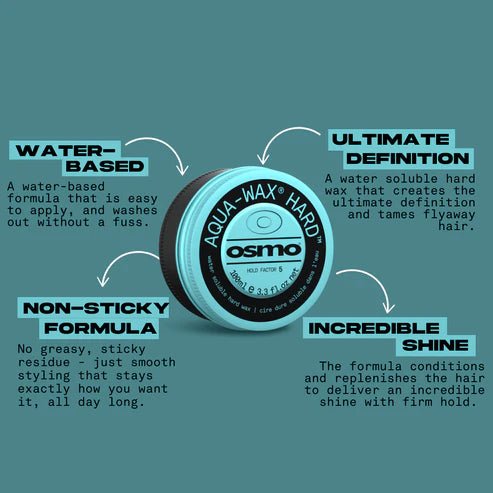 Osmo Aqua Wax Hard 100ml - Hairdressing Supplies