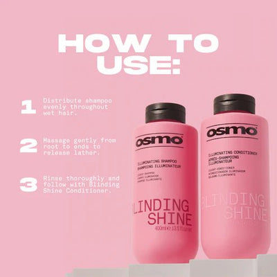Osmo Blinding Shine Shampoo 1000ml - Hairdressing Supplies