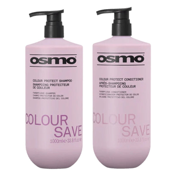 Osmo Colour Save Shampoo + Conditioner 1000ml - Hairdressing Supplies