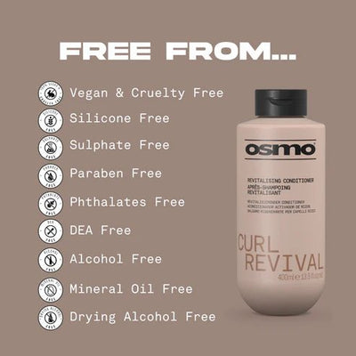 Osmo Curl Revival Revitalising Conditioner 400ml - Hairdressing Supplies
