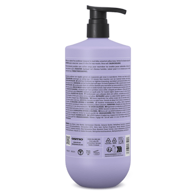 Osmo Daily Blonde Silverising Conditioner 1000ml - Hairdressing Supplies
