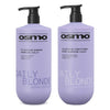 Osmo Daily Blonde Silverising Shampoo + Conditioner 1000ml - Hairdressing Supplies