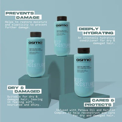 Osmo Deep Moisture Conditioner 400ml - Hairdressing Supplies