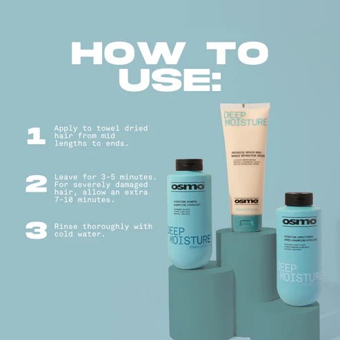 Osmo Deep Moisture Intensive Deep Repair Mask 250ml - Hairdressing Supplies