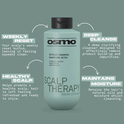 Osmo Detoxify Shampoo 400ml - Hairdressing Supplies