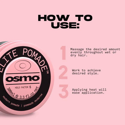 Osmo Elite Hair Pomade 100ml - Hairdressing Supplies