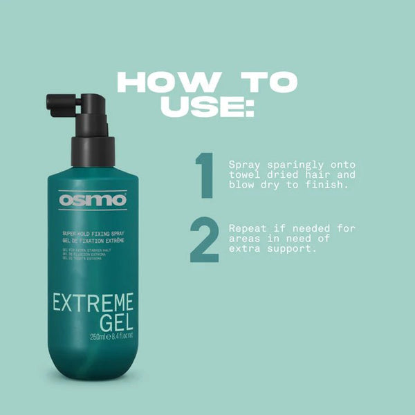 Osmo Extreme Gel Spray 250ml - Hairdressing Supplies
