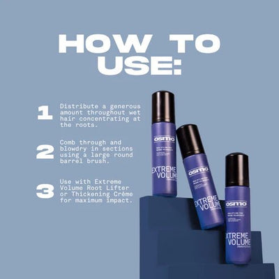 Osmo Extreme Volume Mega Styling Foam 245ml - Hairdressing Supplies