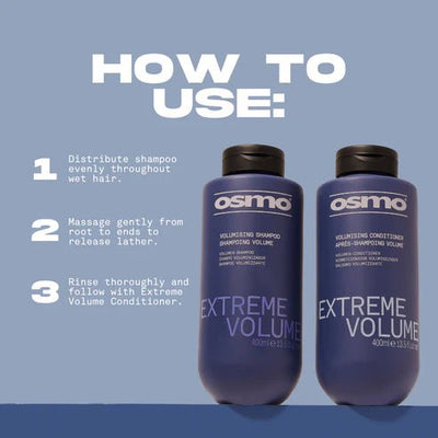 Osmo Extreme Volume Shampoo 1000ml - Hairdressing Supplies