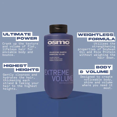 Osmo Extreme Volume Shampoo 400ml - Hairdressing Supplies