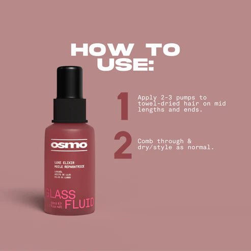Osmo Glass Fluid Luxe Elixir 50ml - Hairdressing Supplies