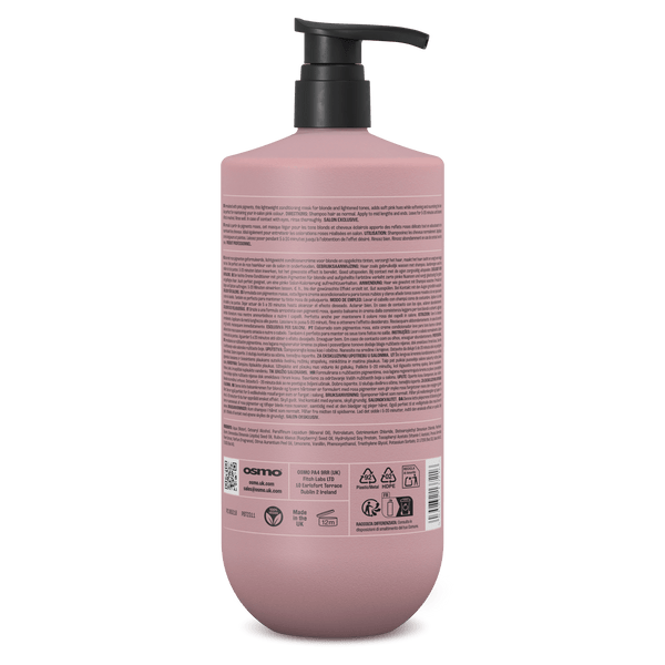 Osmo Pink Soda Colour Enhancing Mask 1000ml - Hairdressing Supplies