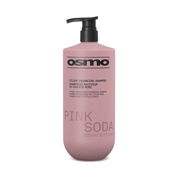 Osmo Pink Soda Colour Enhancing Shampoo 1000ml - Hairdressing Supplies