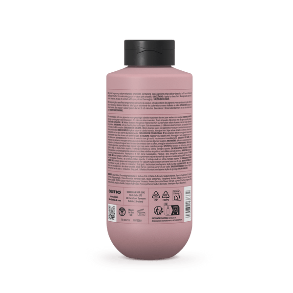 Osmo Pink Soda Colour Enhancing Shampoo 400ml - Hairdressing Supplies