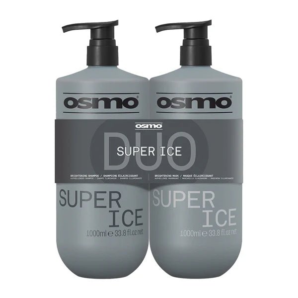 Osmo Super Ice Shampoo & Mask Duo 1000ml - Hairdressing Supplies