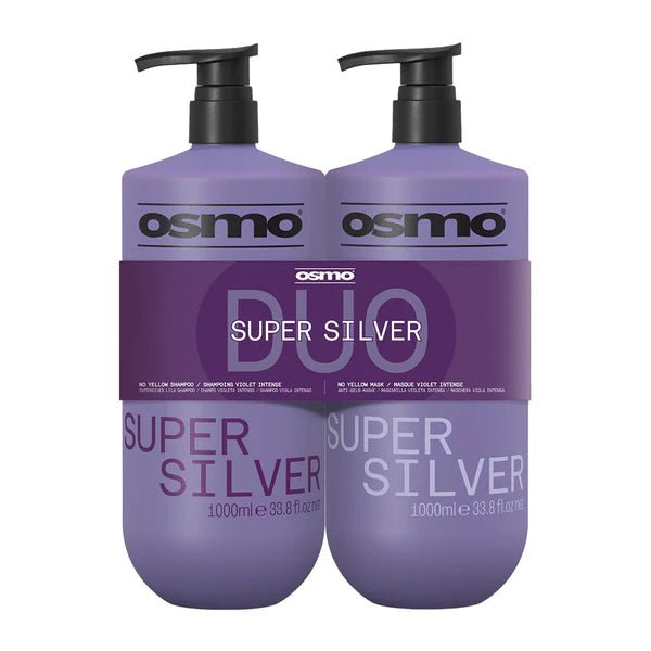 Osmo Super Silver Shampoo & Mask Duo 1000ml - Hairdressing Supplies