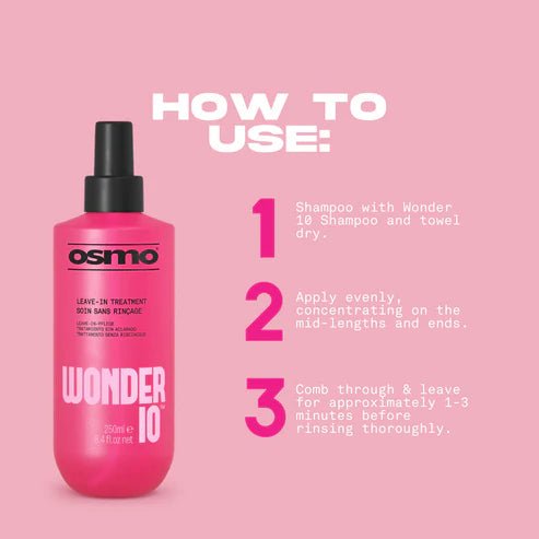 Osmo Wonder 10 Leave in Treatment Large 250ml - Hairdressing Supplies