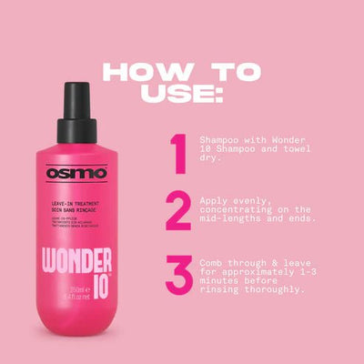 Osmo Wonder 10 Leave in Treatment Large 250ml - Hairdressing Supplies