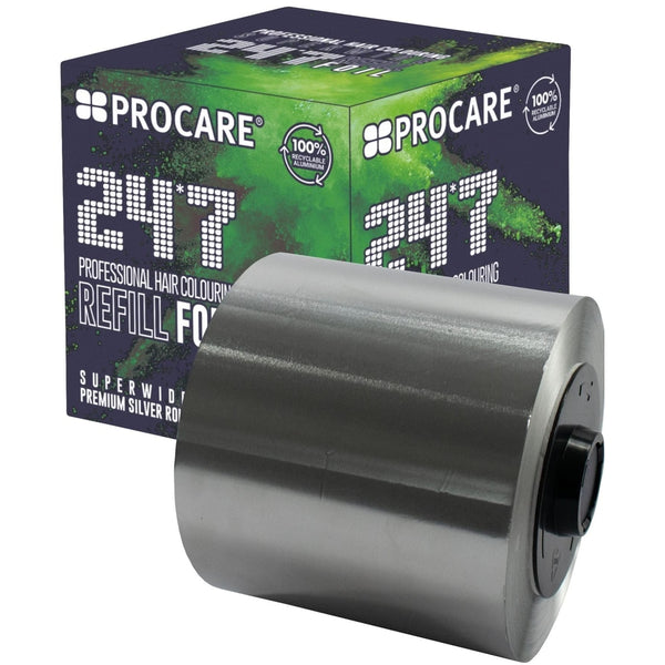 Procare 12cm x 450m 24*7 Hair Wide Foil Refill Roll - Hairdressing Supplies