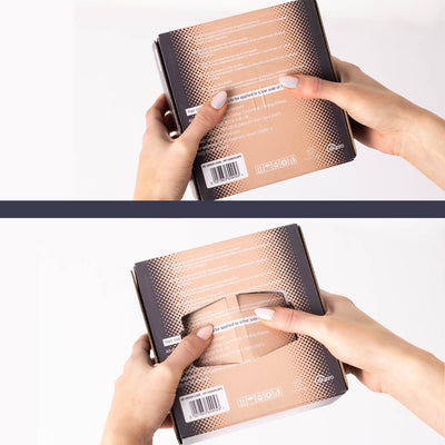 PROCARE EMBOSSED GOLD FADE HAIR FOIL POP UP SHEETS 130MM X 280MM X 500 SHEETS - Hairdressing Supplies