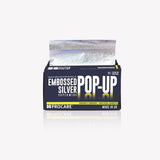 PROCARE EMBOSSED SILVER HAIR FOIL POP UP SHEETS 150MM X 280MM X 400 SHEETS