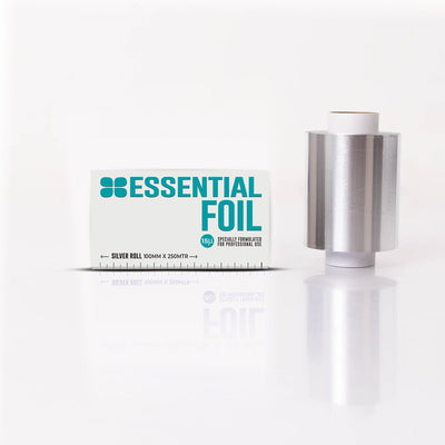 PROCARE ESSENTIAL SILVER HAIR FOIL ROLL 100MM X 250M - Hairdressing Supplies
