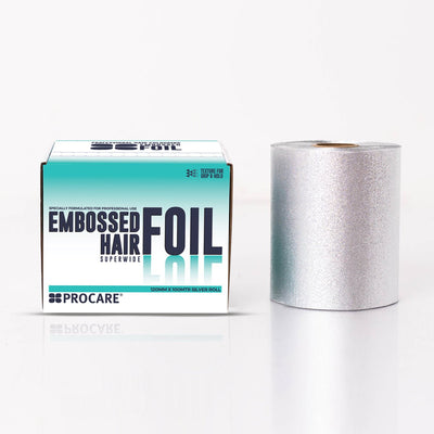 PROCARE PREMIUM EMBOSSED FOIL ROLL 120MM X 100M - Hairdressing Supplies