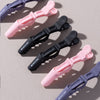 PROCARE PREMIUM GATOR CLIP SIX PACK GREY/PINK/BLACK - Hairdressing Supplies