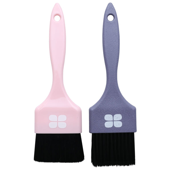Procare Premium Wide Balayage Twin Pack Brush Grey/Pink - Hairdressing Supplies