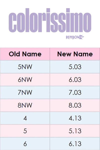 Renbow Colorissimo Permanent Hair Colour 100ml - Hairdressing Supplies