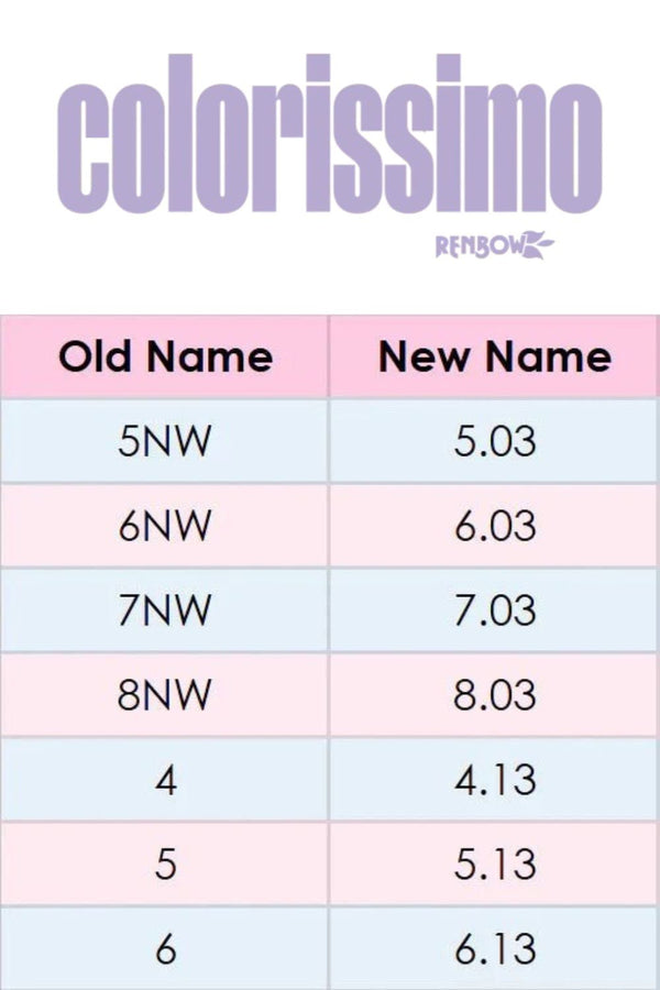 Renbow Colorissimo Permanent Hair Colour 100ml - Hairdressing Supplies