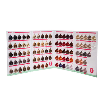Renbow Colorissimo Shade Chart - Hairdressing Supplies