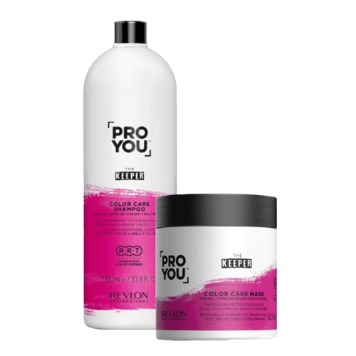 Revlon Pro You The Keeper Mask 500ml + Revlon Pro You The Keeper Shampoo - Hairdressing Supplies