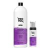 Revlon Pro You The Toner Conditioning Foam 165ml + Revlon Pro You The Toner Shampoo - Hairdressing Supplies
