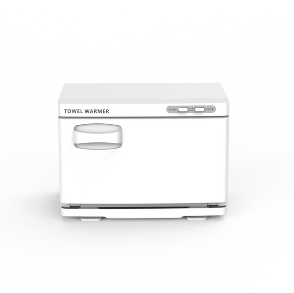 Salon Fit Lotus Hot Towel Cabinet White Small - Hairdressing Supplies
