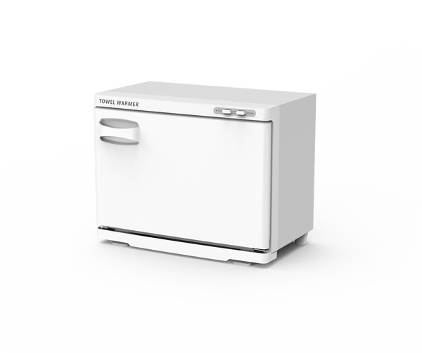 Salon Fit Lotus Hot Towel Cabinet White Small - Hairdressing Supplies