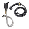 Salon Fit Mixer Tap Set Complete Black - Hairdressing Supplies