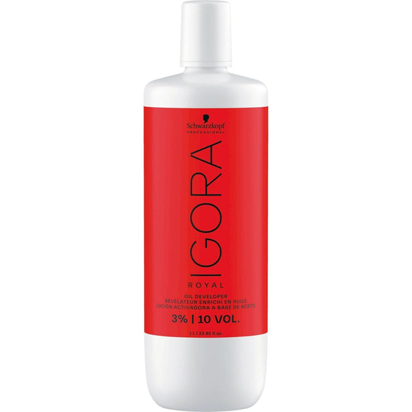 Schwarzkopf Igora Peroxides & Developers 1L - 10 vol peroxide - Hairdressing Supplies