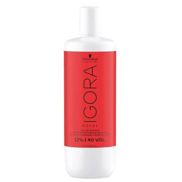 Schwarzkopf Igora Peroxides & Developers 1L 40 vol peroxide - Hairdressing Supplies