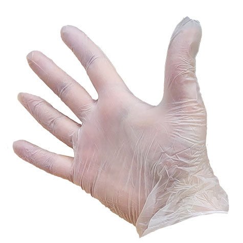 Vinyl Clear Powder Free Gloves x100 - Hairdressing Supplies