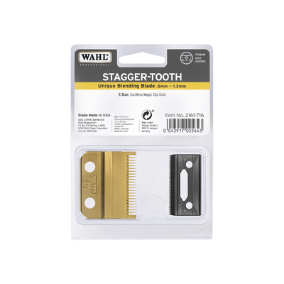 WAHL Blade Set Cordless Magic Clip Gold - Hairdressing Supplies