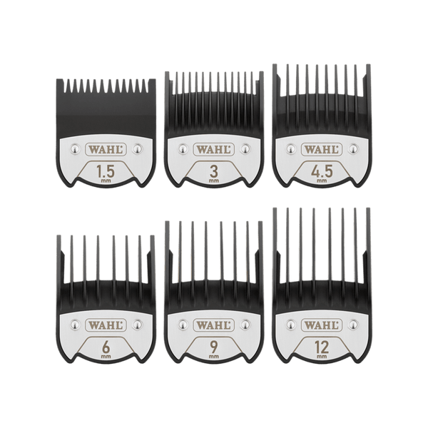 WAHL Premium Magnetic Comb Set - Hairdressing Supplies