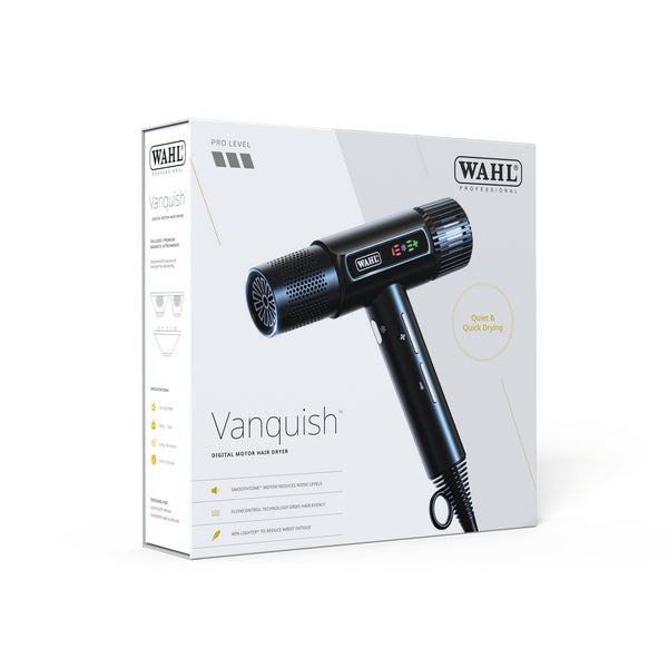 Wahl Vanquish Hair Dryer Black - Hairdressing Supplies