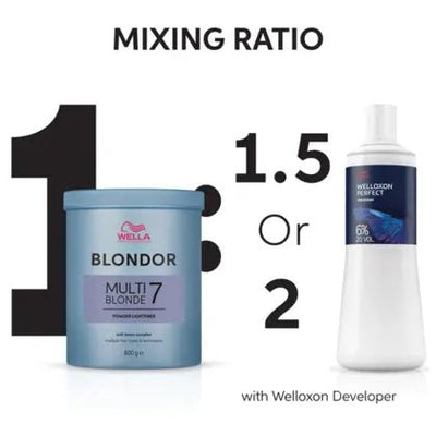 Wella Blondor Multi - Blonde Lightening Powder 800g - Hairdressing Supplies