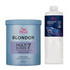 Wella Blondor powder 800G + Wella Welloxon Perfect Creme 6% 500ml (20 Vol) ME+ Peroxide - Hairdressing Supplies
