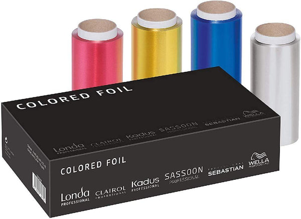 Wella Hairdressing Foil - Coloured 4 Pack - Hairdressing Supplies