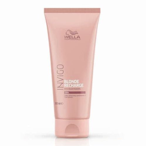 Wella Invigo Blonde Recharge Cool Blonde Conditioner 200ml - Hairdressing Supplies